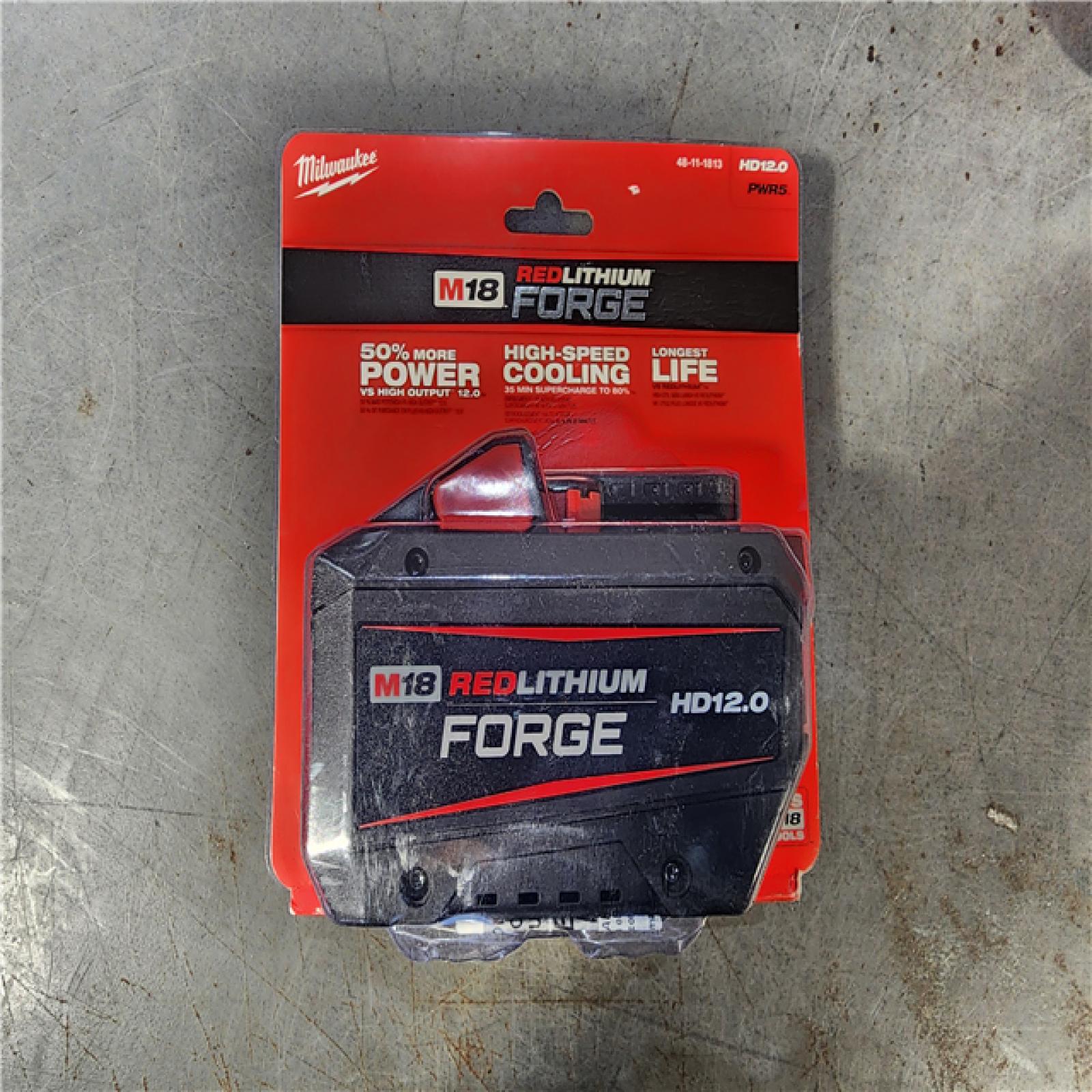 HOUSTON LOCATION - AS-IS (NEW) MILWAUKEE FORGE BATTERY PACK QTY - 5