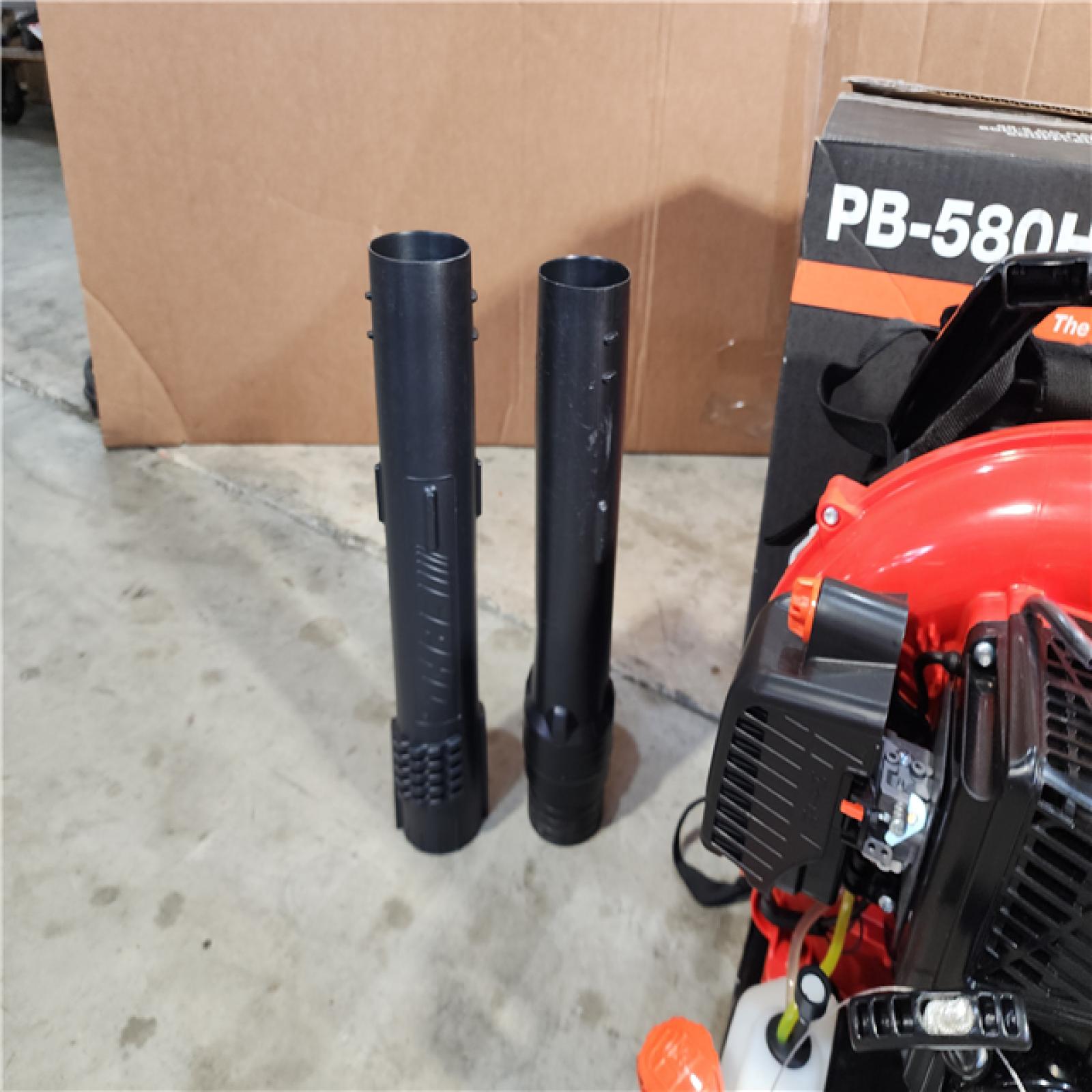 HOUSTON LOCATION - AS-IS ECHO 216 MPH 517 CFM 58.2cc Gas 2-Stroke Backpack Leaf Blower with Tube Throttle