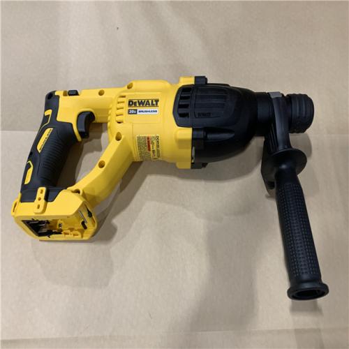 AS-IS DEWALT 20V MAX Cordless Brushless 1 in. SDS Plus D-Handle Concrete and Masonry Rotary Hammer (Tool Only)