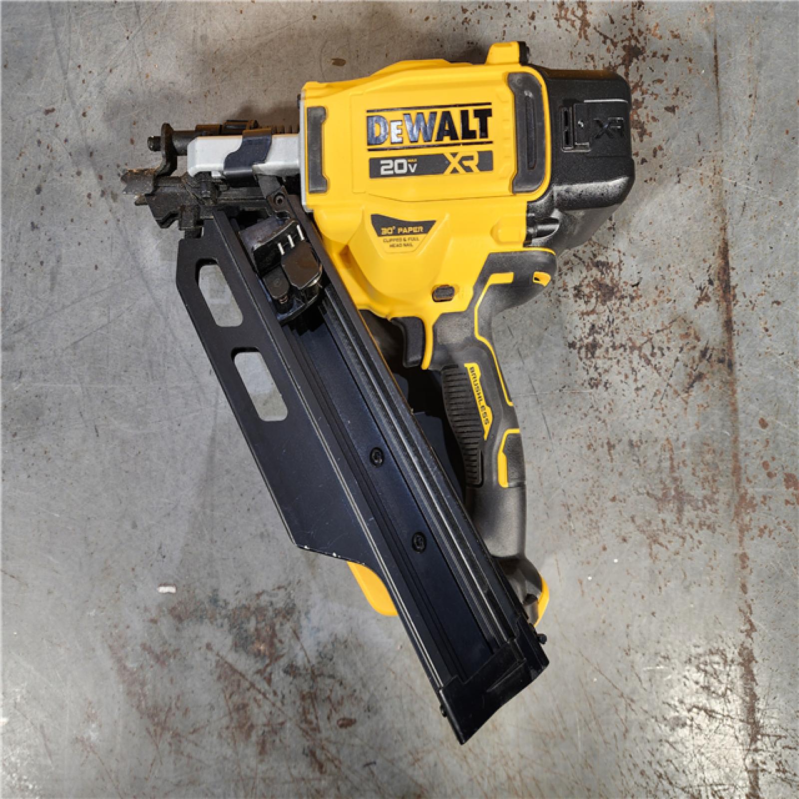 HOUSTON LOCATION - AS-IS DEWALT 20-Volt 30Â° Cordless Framing Nailer (Tool-Only)