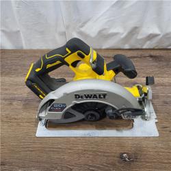 AS IS 20V MAX Cordless Brushless 7-1/4 in. Sidewinder Style Circular Saw with FLEXVOLT ADVANTAGE (Tool Only)