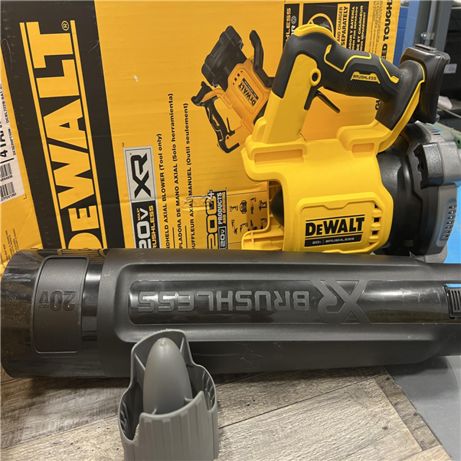 AS-IS DEWALT 20V MAX 125 MPH 450 CFM Brushless Cordless Battery Powered Blower (Tool Only)