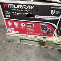 DALLAS LOCATION - AS-IS Murray 22 in. 140 cc Briggs & Stratton Walk Behind Gas Self-Propelled Lawn Mower with Front Wheel Drive