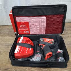 AS-IS M12 FUEL SURGE 12V Lithium-Ion Brushless Cordless 1/4 in. Hex Impact Driver Compact Kit W/Two 2.0Ah Batteries, Bag