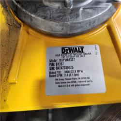 California AS-IS DEWALT 3300 PSI 2.4 GPM Gas Cold Water Pressure Washer with HONDA GCV200 Engine