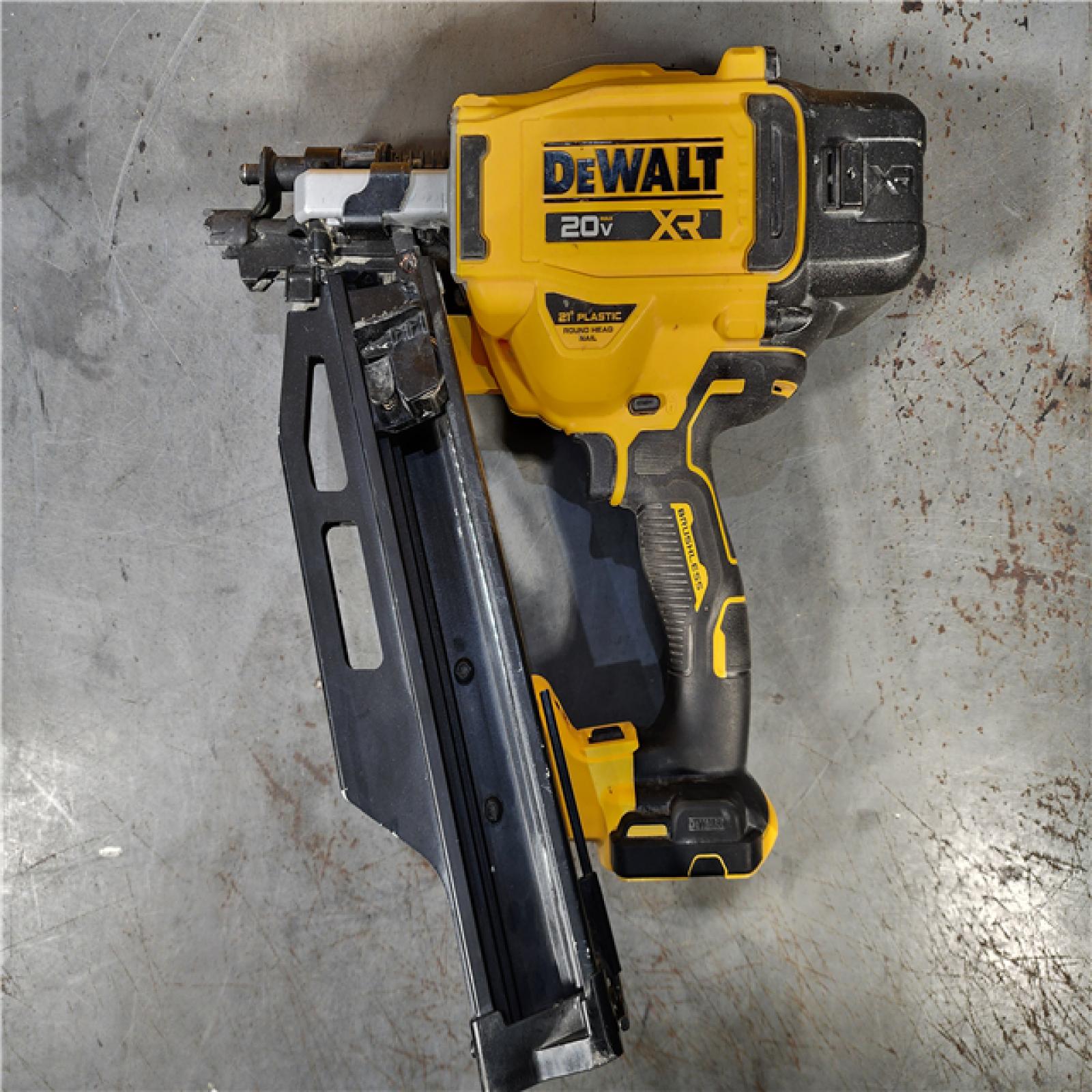 HOUSTON LOCATION - AS-IS DEWALT 20-Volt 21Â° Cordless Framing Nailer (Tool-Only)