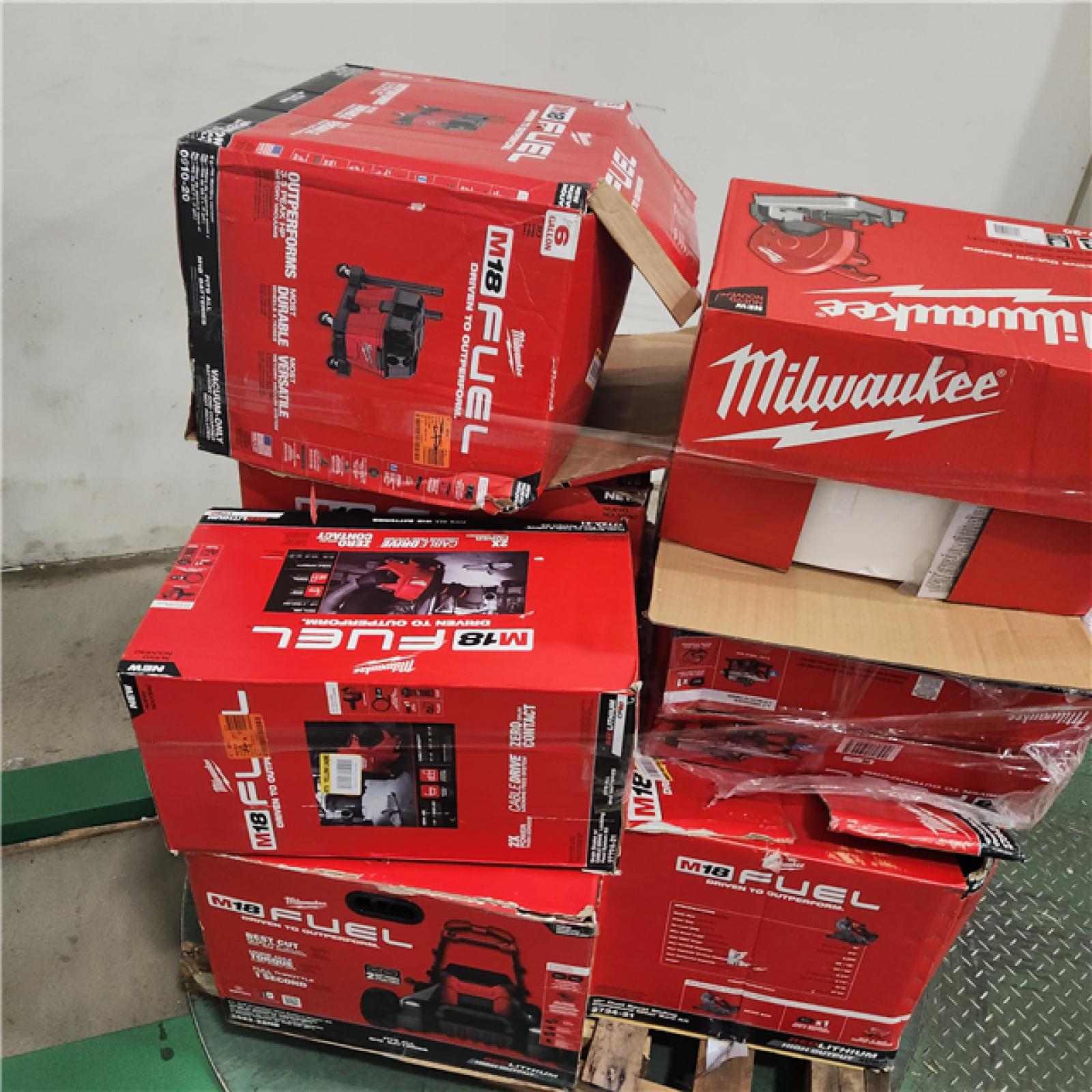 Dallas Location - As-Is Milwaukee Tool Pallet