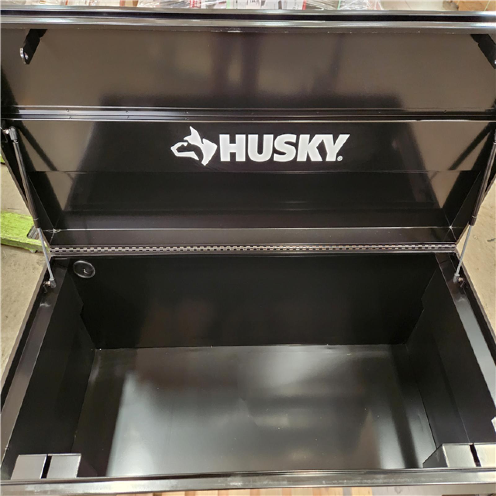 Phoenix Location Husky Tool Storage 60 in. W Black Steel Job Site Toolbox