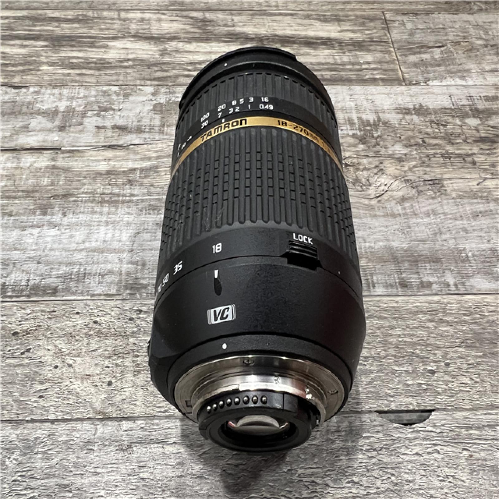 AS-IS Tamron Auto Focus 18-270mm f/3.5-6.3 VC PZD All-In-One Zoom Lens