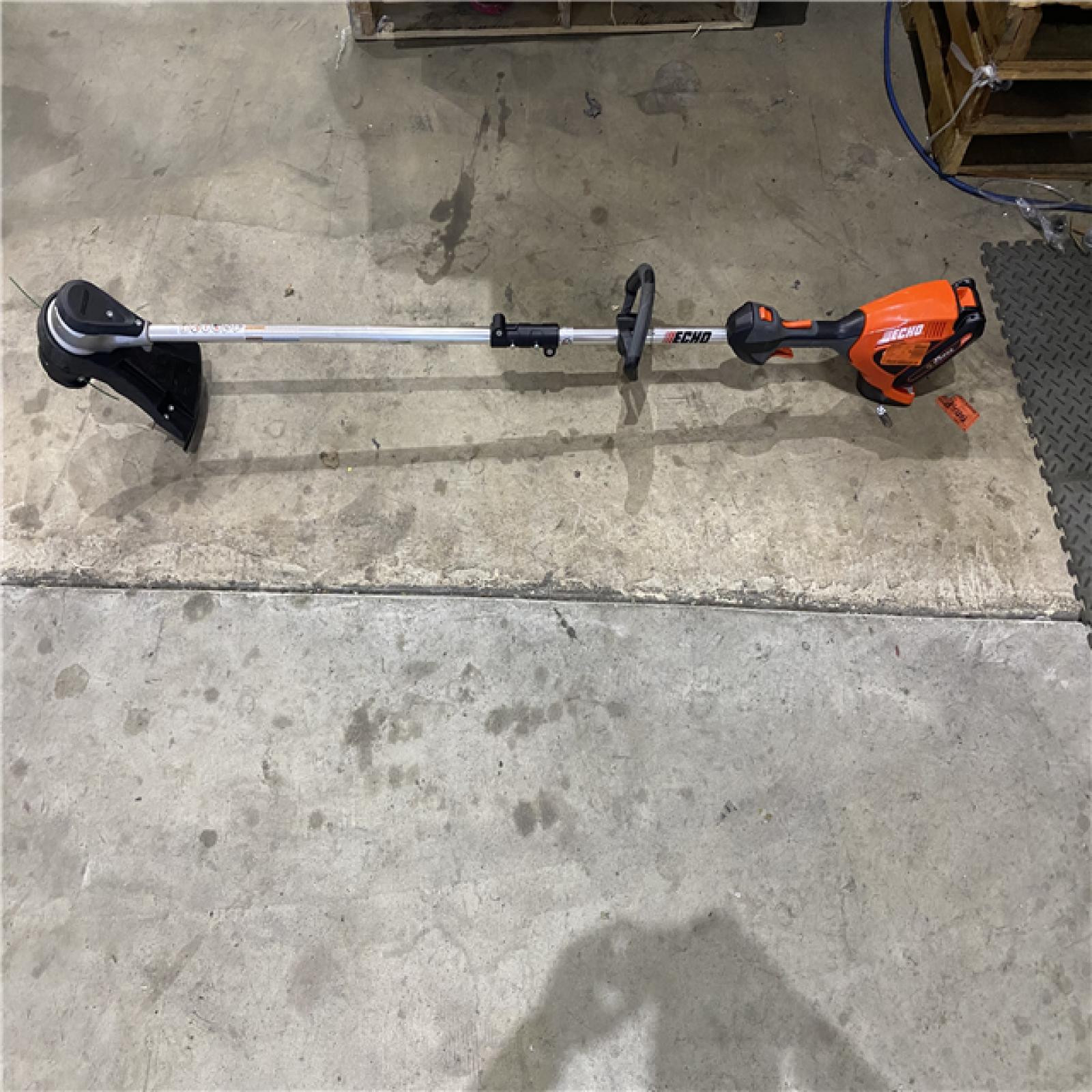 Houston location AS-IS Echo EFORCE 56V 16 in. Brushless Cordless Battery String Trimmer with 2.5Ah Battery  - DSRM-2100C1 ONLY BATTERY