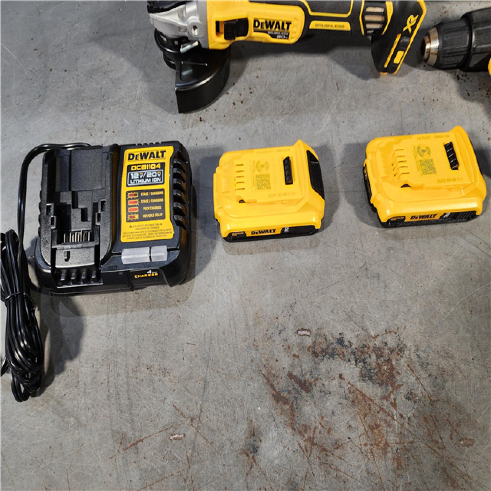 HOUSTON LOCATION - AS-IS Dewalt 20-Volt MAX ToughSystem Lithium-Ion 6-Tool Cordless Combo Kit