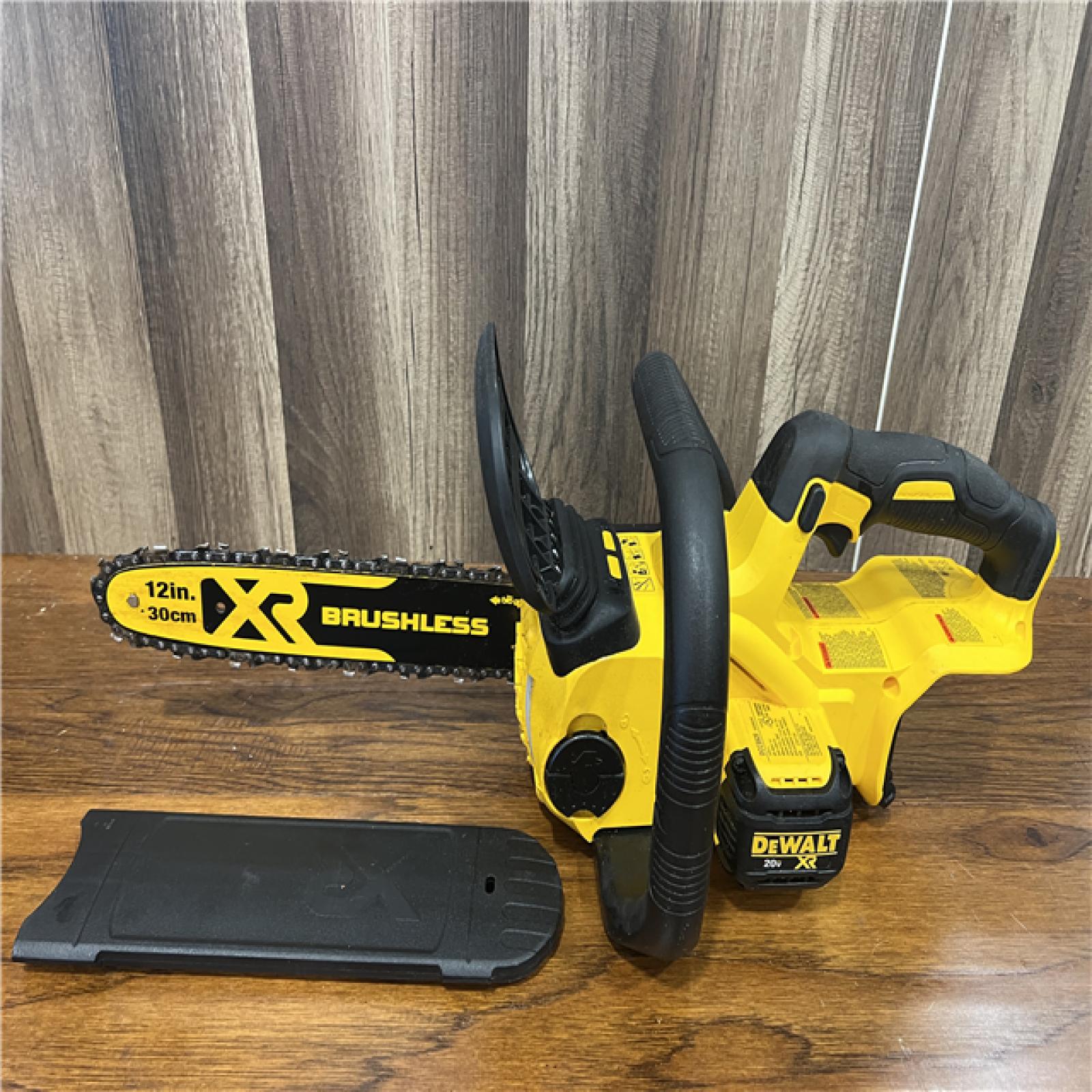 AS-IS Dewalt 7605686 12 in. 20V Battery Powered Chainsaw