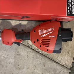 HOUSTON LOCATION - AS-IS M18 FUEL 18V Brushless Cordless 17 in. Dual Battery Straight Shaft String Trimmer with (2) 8.0 Ah Batteries and Charger