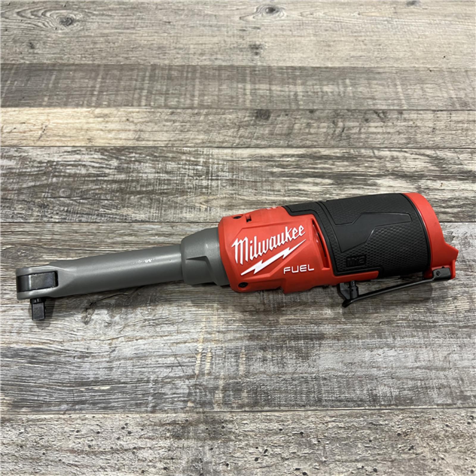 AS-IS Milwaukee 2569-20 12V Cordless 3/8  Extended Reach High Speed Ratchet (Tool Only)