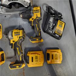 HOUSTON LOCATION - AS-IS Dewalt 20-Volt MAX ToughSystem Lithium-Ion 6-Tool Cordless Combo Kit