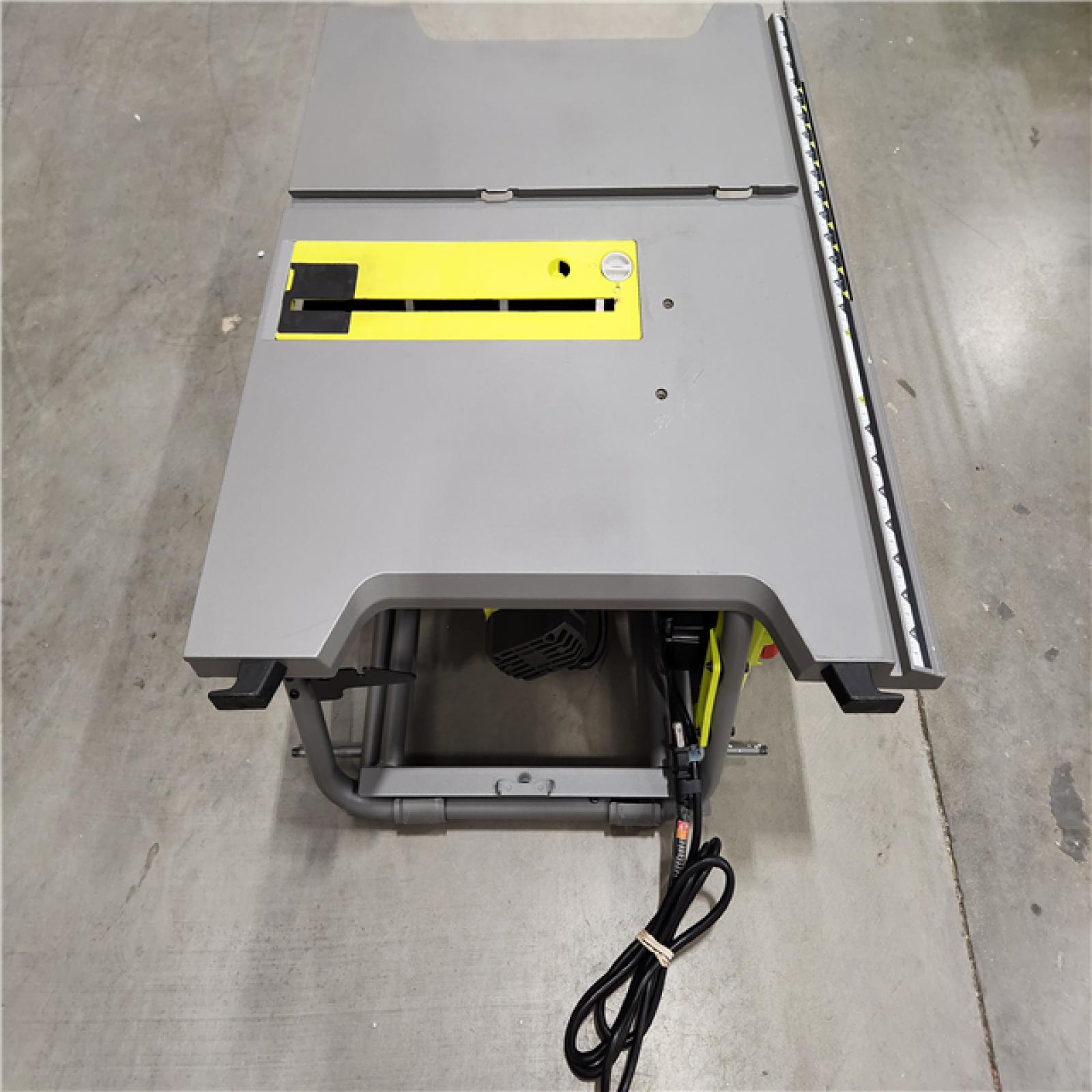 AS IS RYOBI In Expanded Capacity Table Saw With Rolling Stand