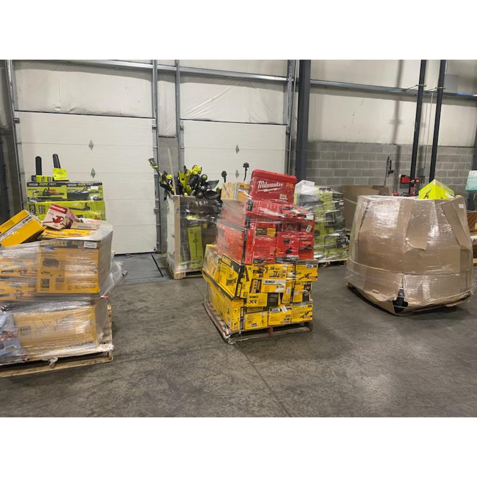 Pittston Location As-Is Power Tools Partial Truckload (6 pallets) 1359712-A