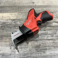 AS-IS Milwaukee 2420-21 - M12 Fuel Hackzall 1/2  12V 1.5Ah Cordless Straight Handle Reciprocating Saw Kit