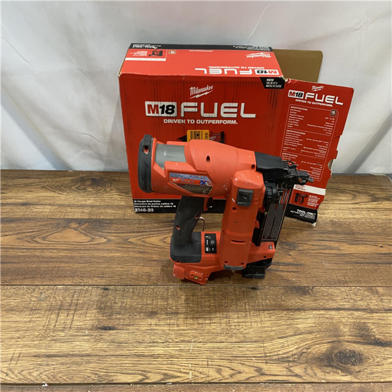 AS IS Milwaukee M18 FUEL 18 Gauge Brad Nailer