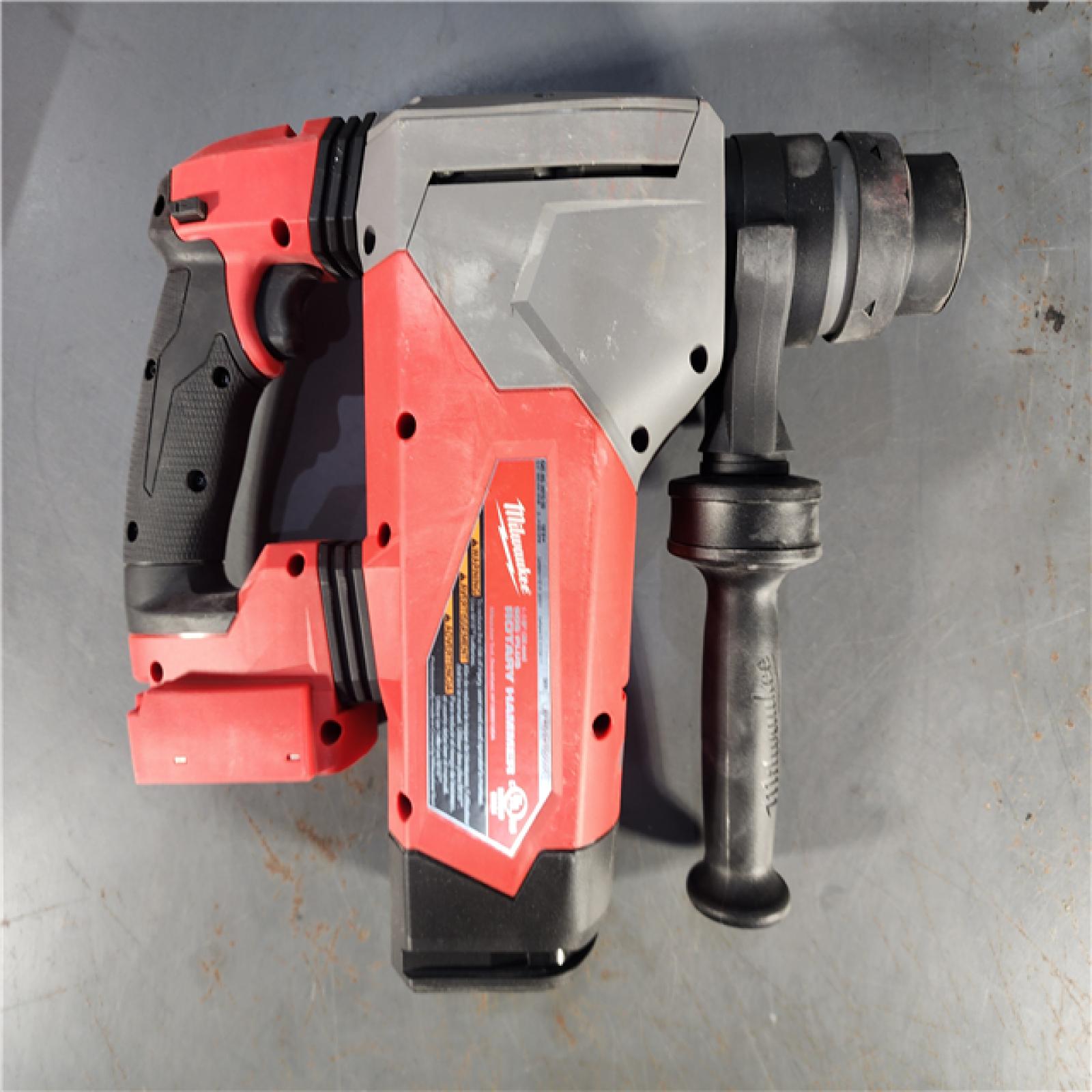 HOUSTON LOCATION - AS-IS Milwaukee 2915-20 M18 FUEL 18-Volt Lithium-Ion Brushless Cordless SDS-Plus 1-1/8 in. Rotary Hammer Drill (Tool-Only)