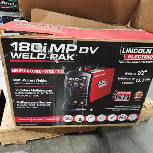 Dallas Location - As-Is Lincoln Electric 180 Amp Weld-Pak 180i