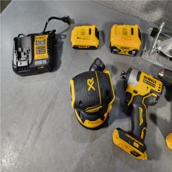 HOUSTON LOCATION - AS-IS Dewalt 20-Volt MAX ToughSystem Lithium-Ion 6-Tool Cordless Combo Kit