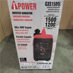 CALIFORNIA AS-IS I POWER GXS1500I INVERTER GENERATOR