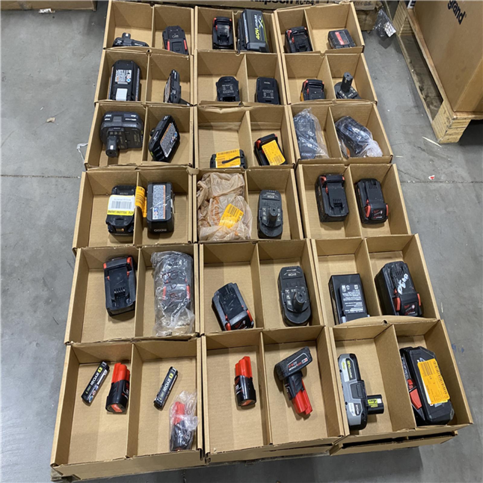 DALLAS LOCATION - AS-IS BATTERY PALLET