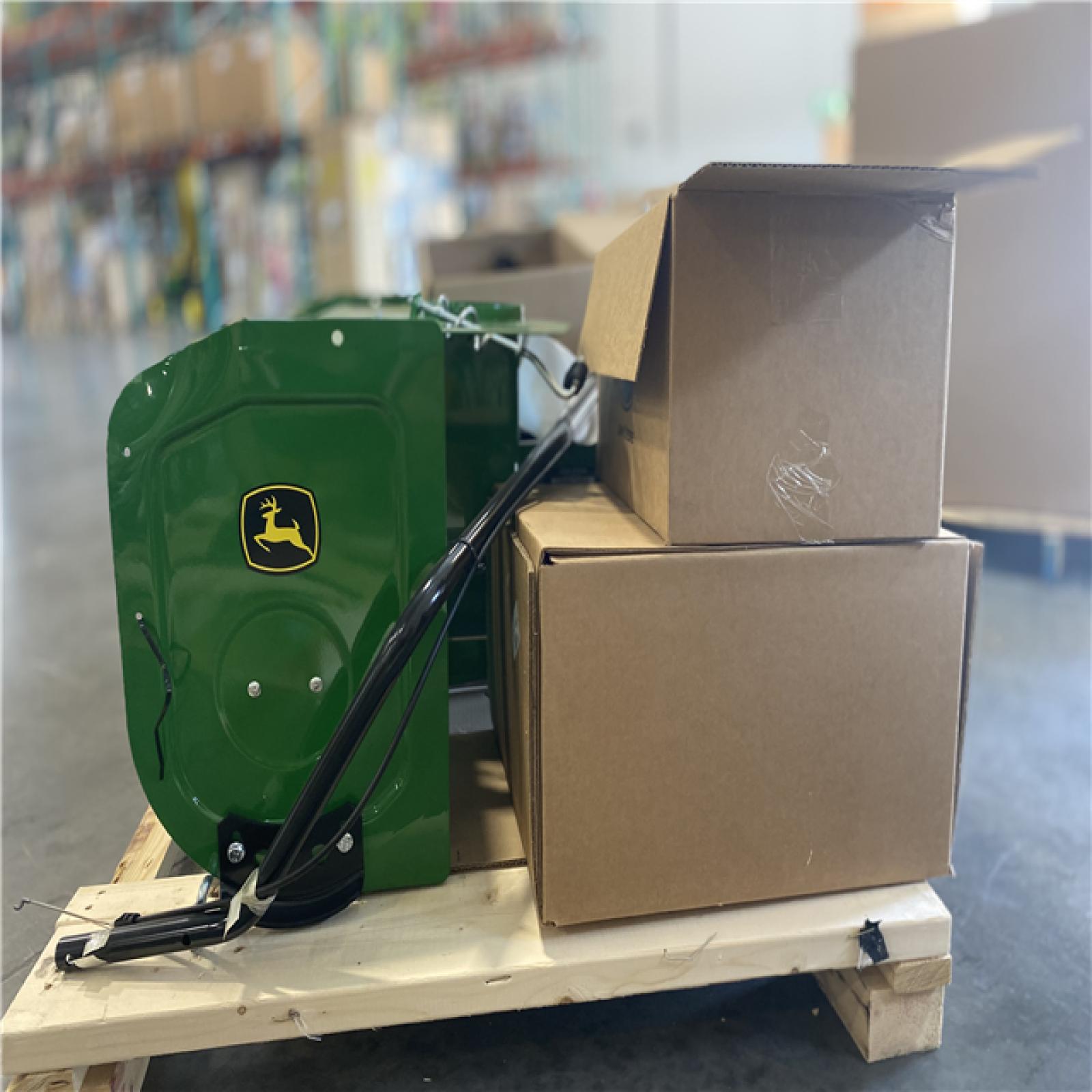 DALLAS LOCATION - John Deere 44 in. Two-Stage Snow Blower Attachment for 100 Series Tractors