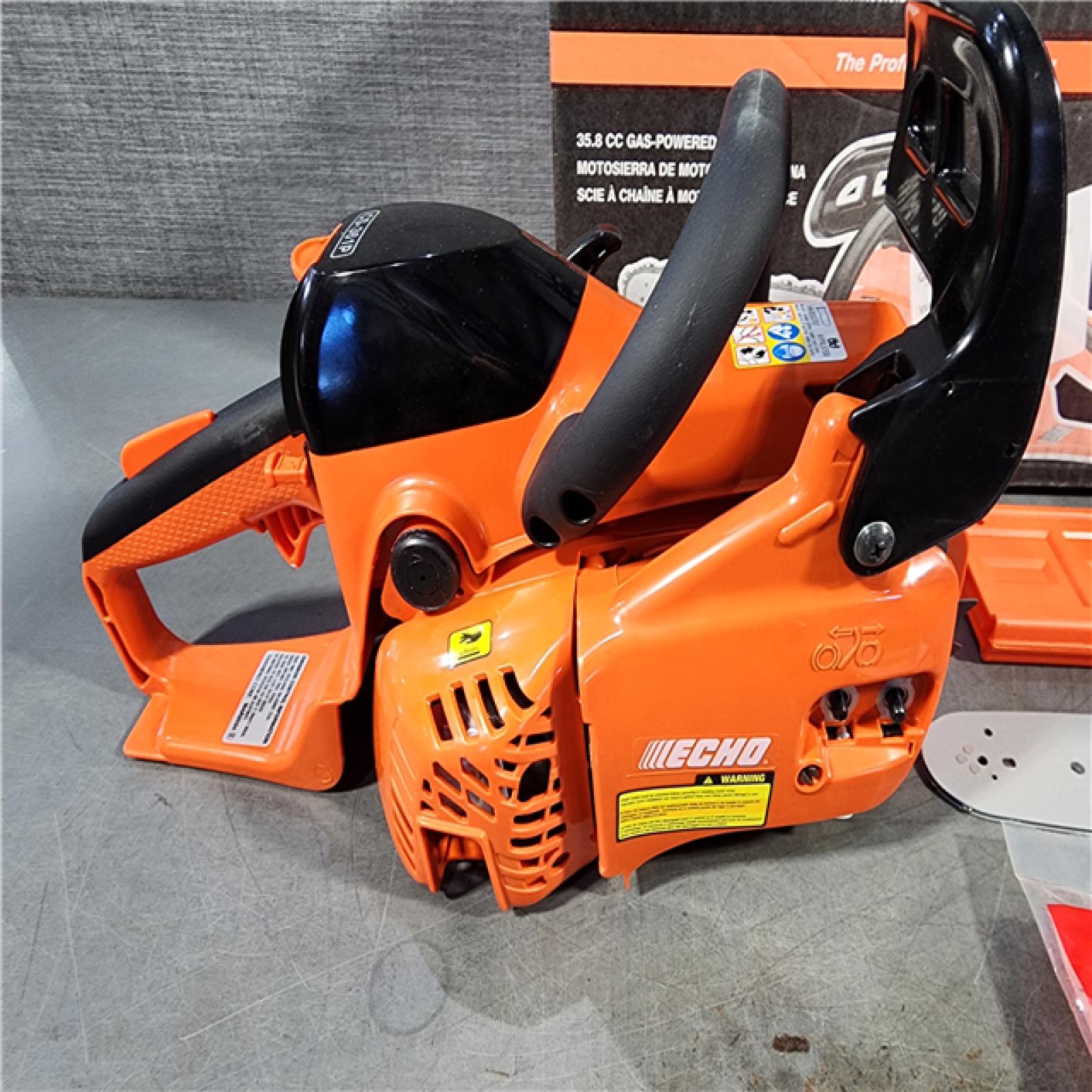 HOUSTON LOCATION - AS-IS ECHO 14 in. 35.8 Cc Gas 2-Stroke Rear Handle Chainsaw