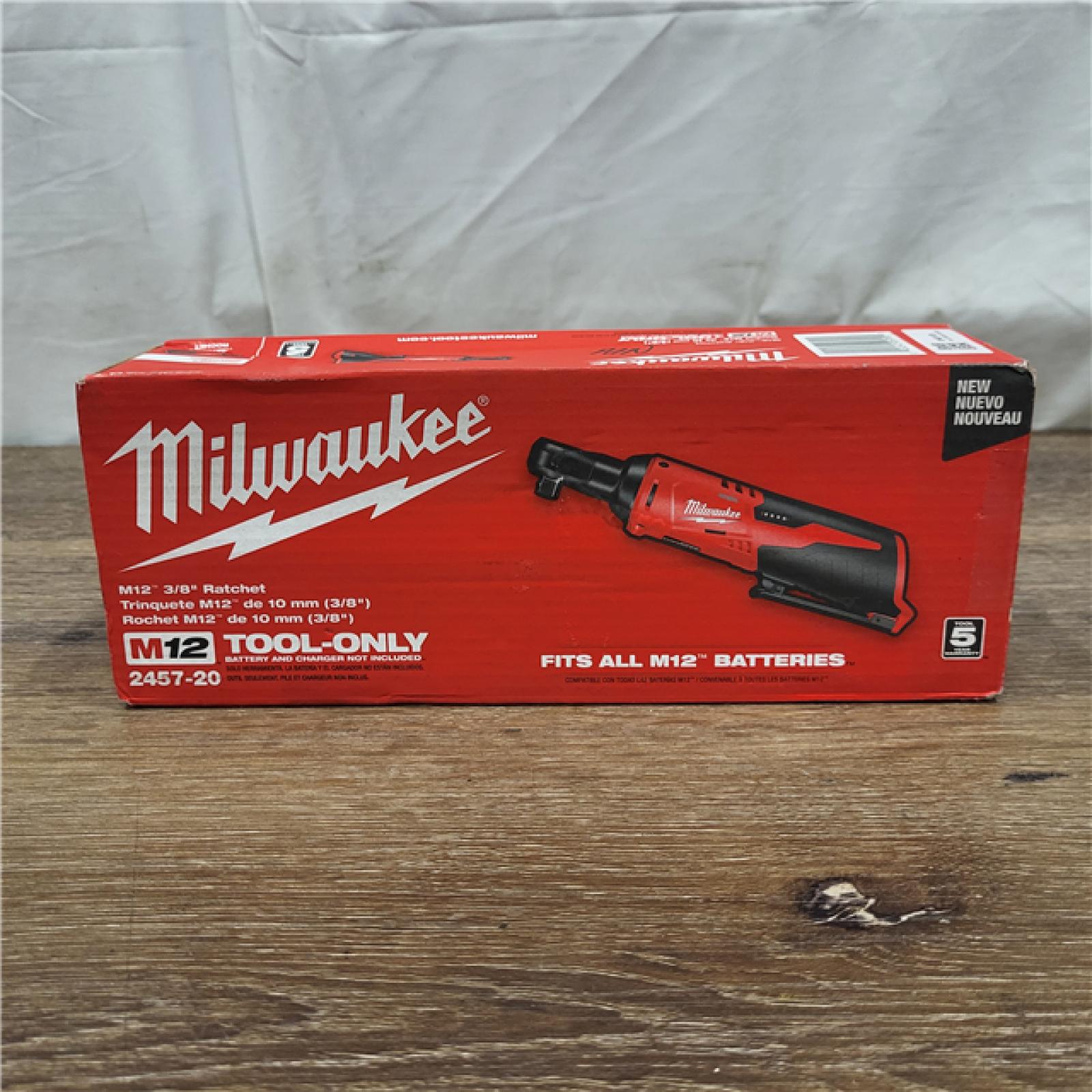 AS-IS MWK2457-20 .38 in. M12 Cordless Ratchet Only