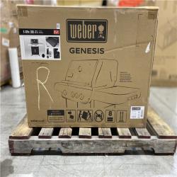 DALLAS LOCATION -NEW!-Weber Genesis E-325s 3-Burner Liquid Propane Gas Grill in Black with Built-In Thermometer