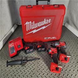 HOUSTON LOCATION - AS-IS (APPEARS LIKE NEW) M18 FUEL 18V Lithium-Ion Brushless Cordless Hammer Drill and Impact Driver Combo Kit (2-Tool) with 2 Batteries