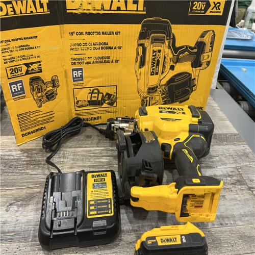 AS-IS DEWALT 2007898 Roofing Nailer Cordless