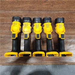 AS-IS DEWALT 20-Volt Max Lithium-Ion LED Worklight  (5PACK)