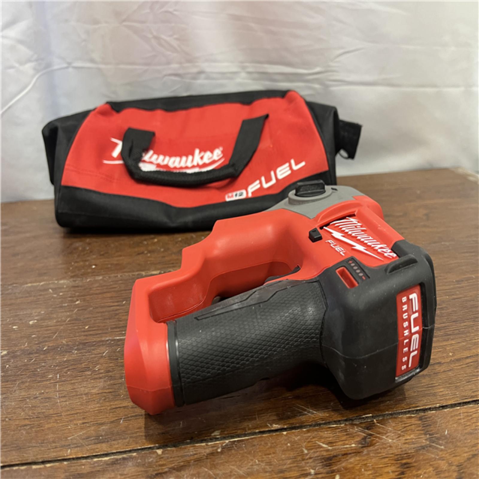 AS-IS M12 FUEL 12-Volt Lithium-Ion 5/8 in. Cordless SDS-Plus Rotary Hammer Kit with M12 Soldering Iron