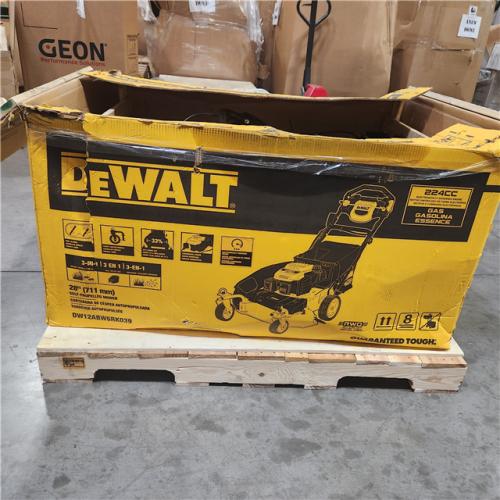 Dallas Location - As-Is DEWALT 28 in. 224cc Lawn Mower