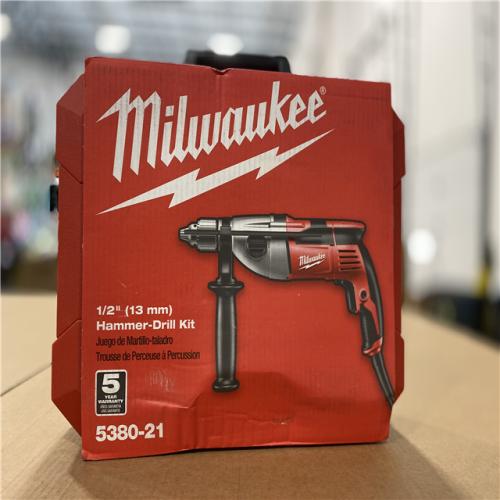 NEW! - Milwaukee 1/2 in. Heavy-Duty Hammer Drill