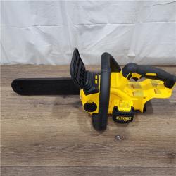 AS-IS DEWALT 20V MAX 12in. Brushless Cordless Battery Powered Chainsaw (Tool Only)