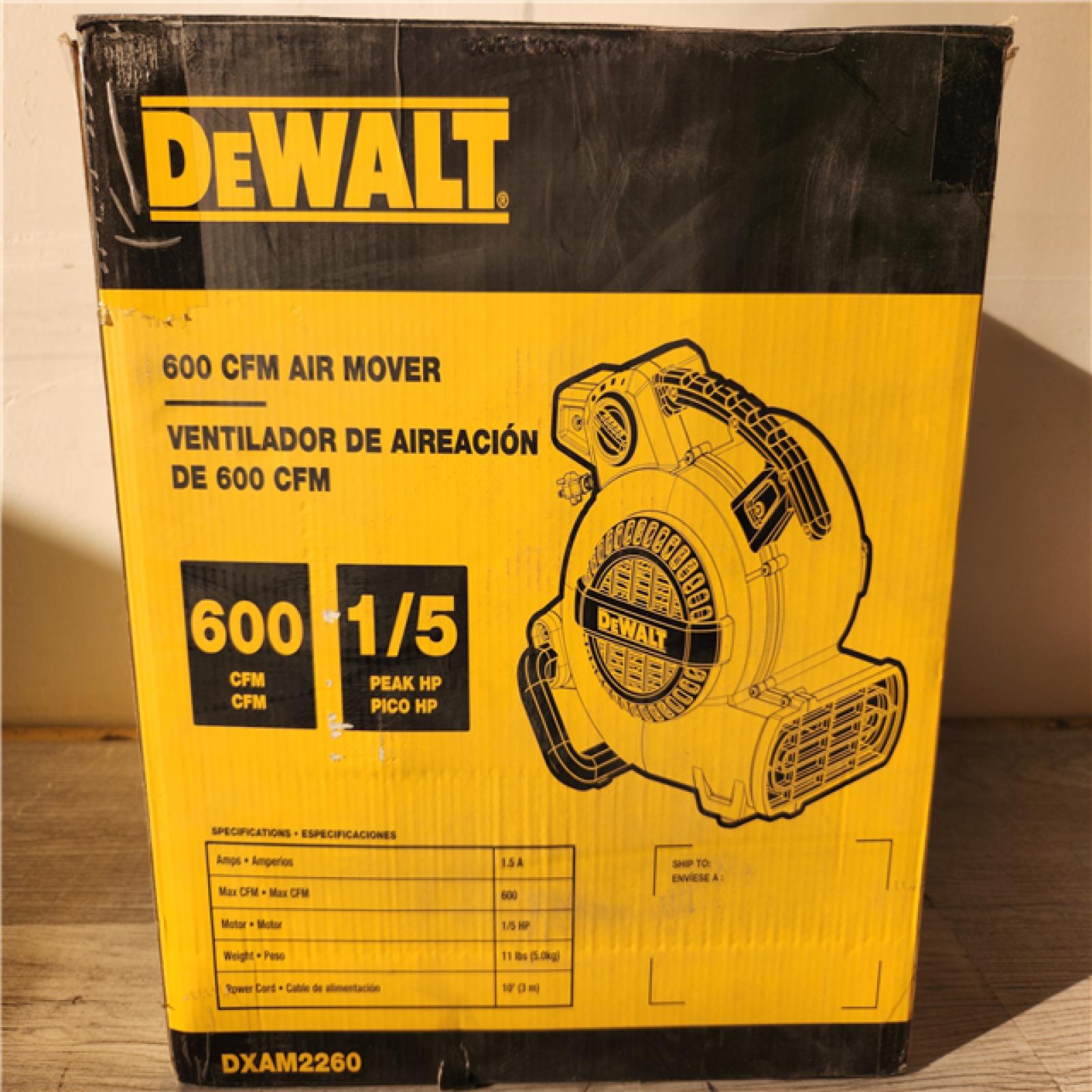 Phoenix Location DEWALT Portable Air Mover/Floor Dryer Blower Fan