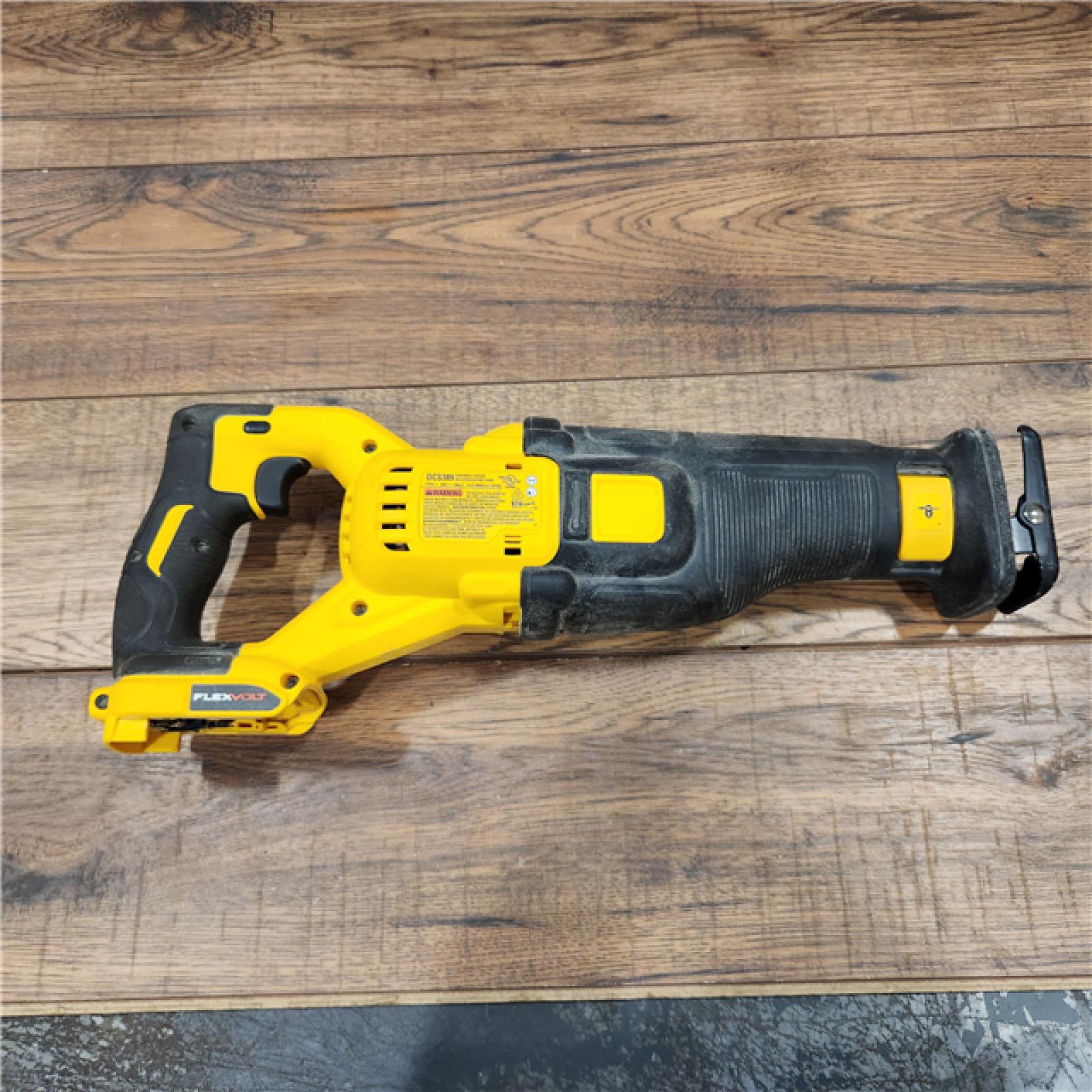 AS-IS DeWalt DCS389B FLEXVOLT 60V MAX Cordless Brushless Reciprocating Saw (Tool-Only)