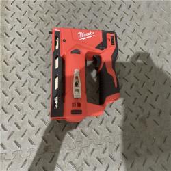 Houston location AS-IS Milwaukee Tool M12 3/8  Crown Stapler (Tool Only)