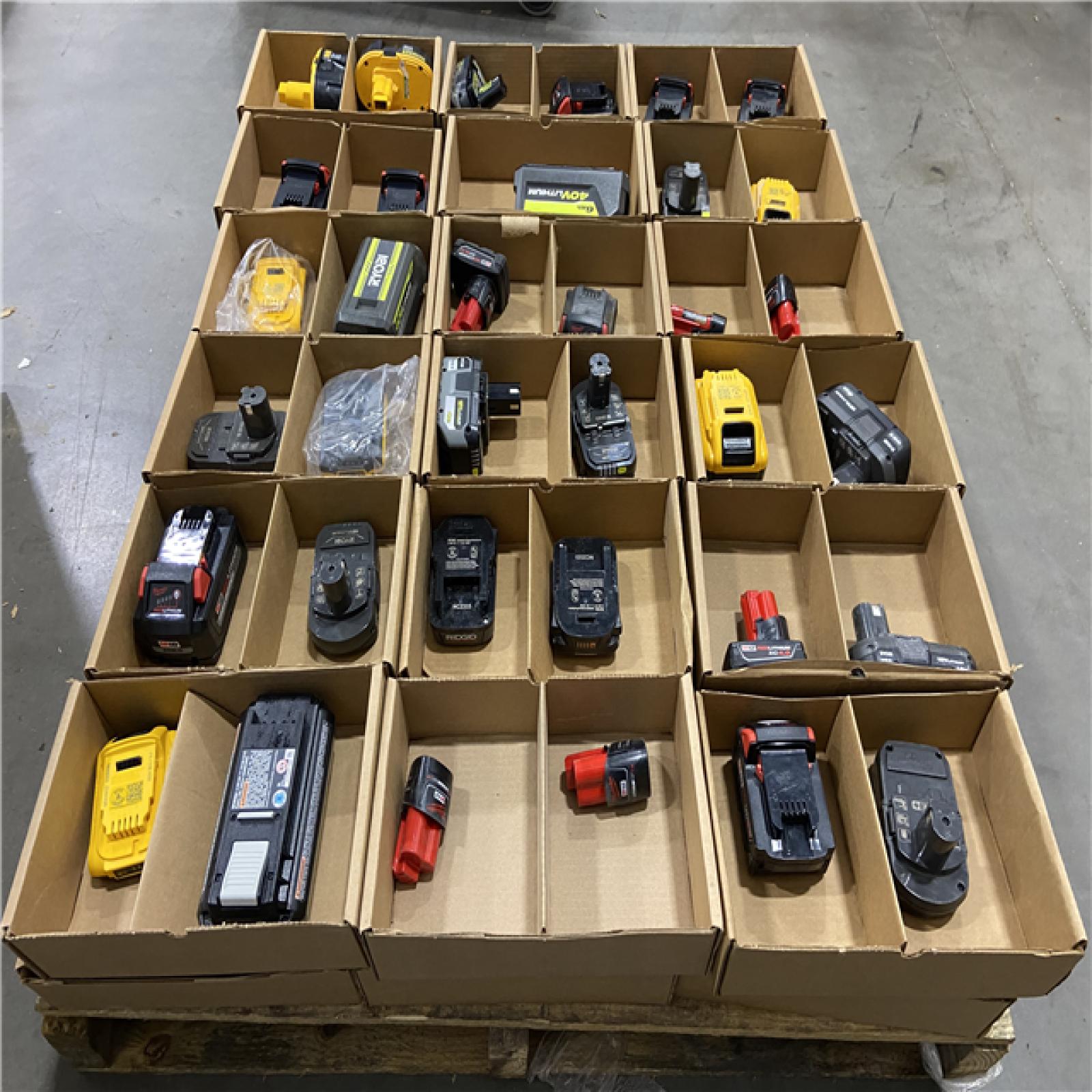 DALLAS LOCATION - AS-IS BATTERY PALLET