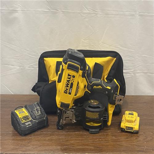 AS-IS DEWALT 20V MAX Roofing Nailer And Cnarger