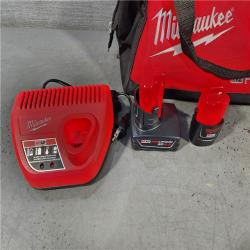 HOUSTON LOCATION - AS-IS (APPEARS LIKE NEW) Milwaukee 3497-22 12V Brushless Hammer Drill and Impact Driver Combo Kit