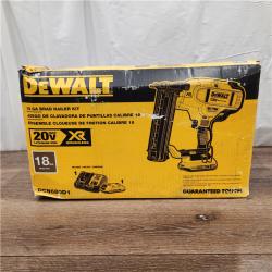 AS-IS DEWALT 20V MAX XR 18 Gauge Brad Nailer Kit