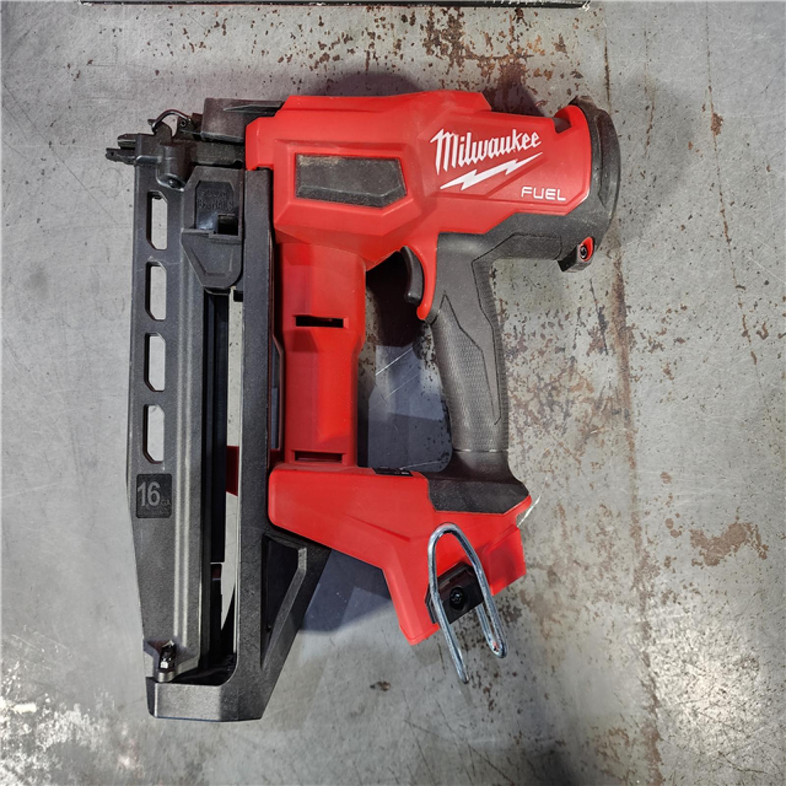 HOUSTON LOCATION - AS-IS Milwaukee Tool Cordless Finish Nail Gun 18 V 3020-20 (TOOL ONLY)