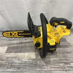 AS-IS DEWALT 20V MAX Brushless Cordless 12in. Chainsaw Kit