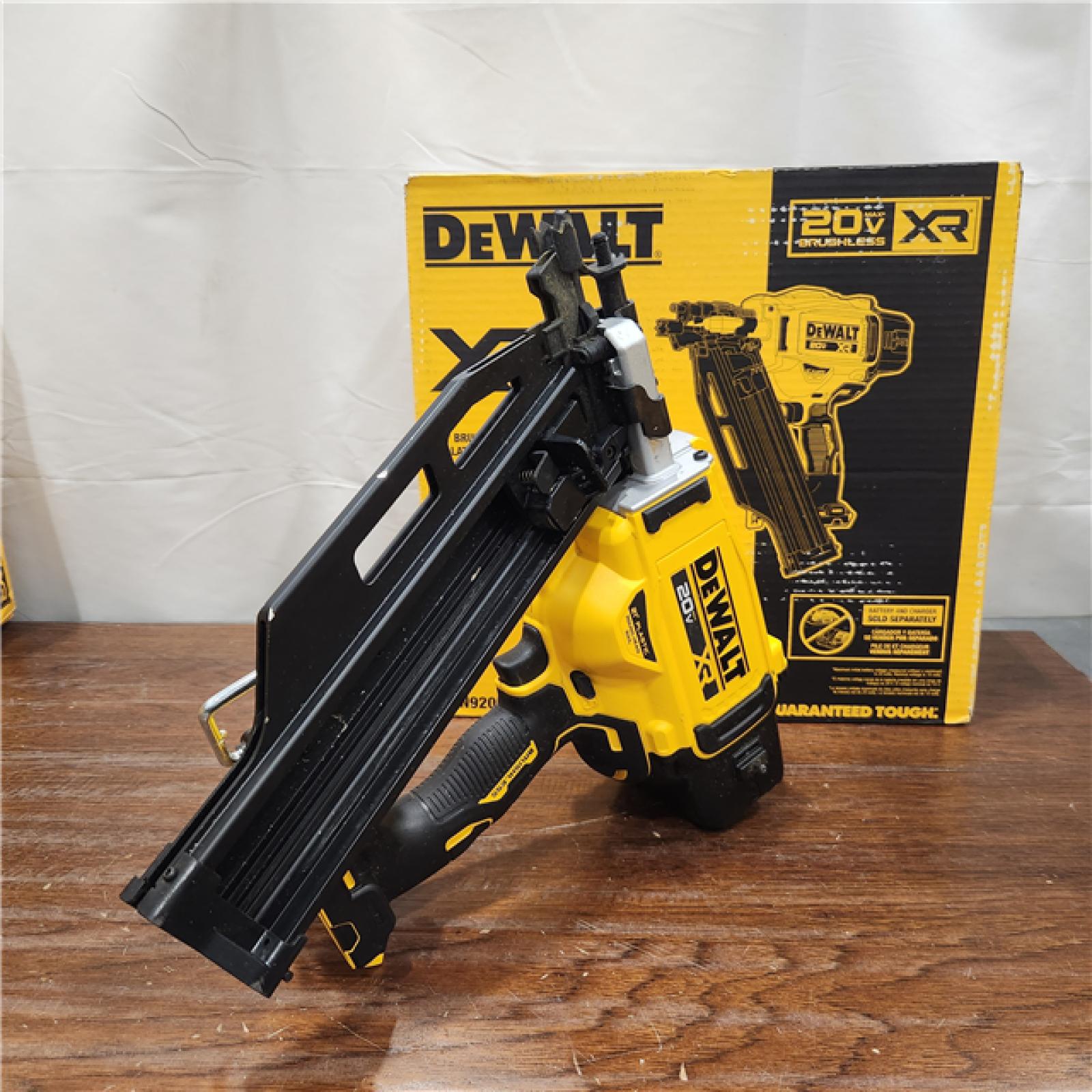 AS-IS DEWALT 20-Volt 21Â° Cordless Framing Nailer (Tool-Only)