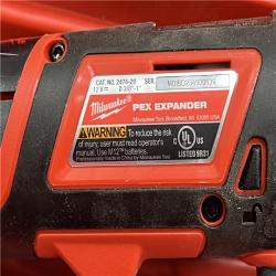 AS-IS MILWAUKEE M12 12-Volt Lithium-Ion Cordless PEX Expansion Tool Kit with (2) 1.5 Ah Batteries, (3) Expansion Heads and Hard Case